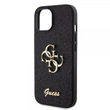 Guess iPhone 13 Kuori Fixed Glitter Musta