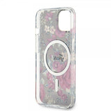 Guess iPhone 13 Kuori Flower MagSafe Khaki