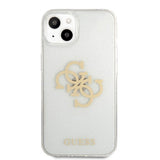 Guess iPhone 13 Kuori Full Glitter Läpinäkyvä