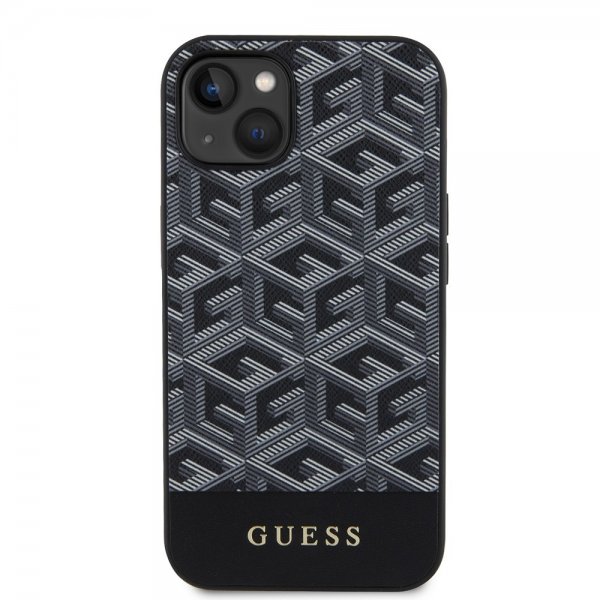 Guess iPhone 13 Kuori G Cube MagSafe Musta