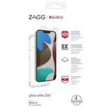 ZAGG InvisibleShield iPhone 13 -kuori ja Glass Elite 360 -näytönsuoja