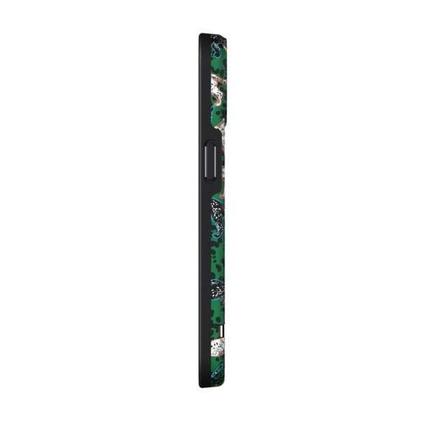 Richmond & Finch iPhone 13 -kuori, Green Leopard