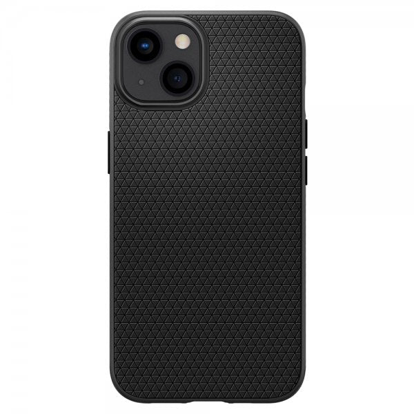 Spigen iPhone 13 -kuori Liquid Air, mattamusta