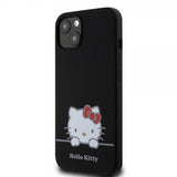 Hello Kitty iPhone 13 Liquid Silicone -suojakuori, musta