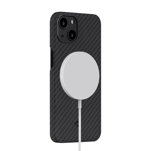 Pitaka iPhone 13 -kuori MagEZ Case 2 Black/Grey Twill
