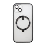 Rvelon iPhone 13 Kuori MagSafe Sormus Musta