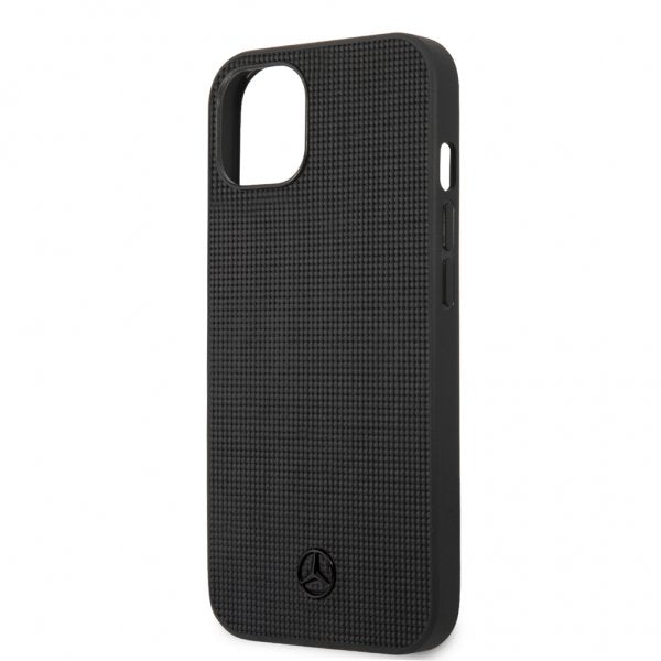 Mercedes Benz iPhone 13 Kuori Metallilogo Musta