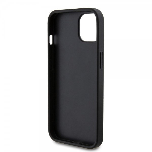 Guess iPhone 13 Kuori Perforated Glitter Musta