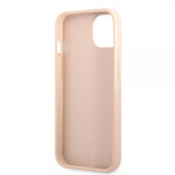 Guess iPhone 13 Kuori Printed Stripe Bottom Pinkki