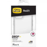 Otterbox iPhone 13 React -suojakuori, läpinäkyvä