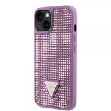 Guess iPhone 13 Kuori Rhinestone Violetti