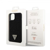 Guess iPhone 13 Kuori Rhinestone Musta