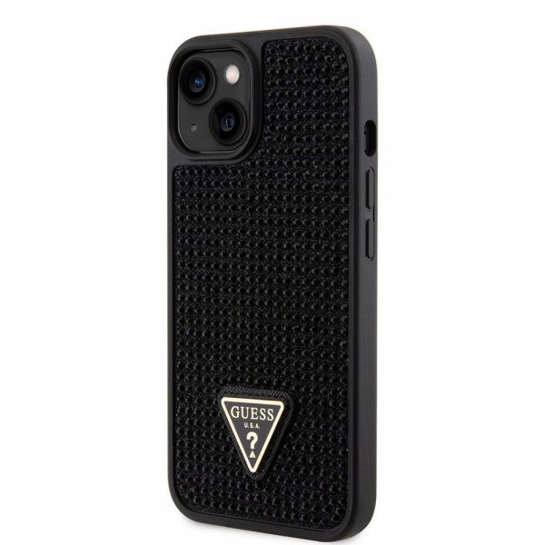 Guess iPhone 13 Kuori Rhinestone Musta