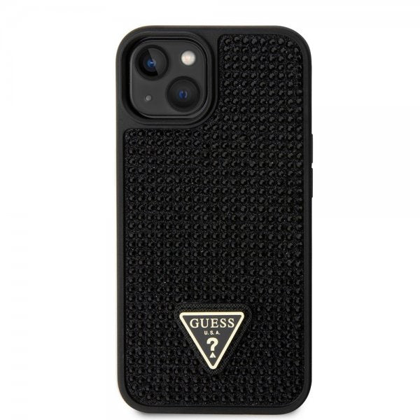 Guess iPhone 13 Kuori Rhinestone Musta