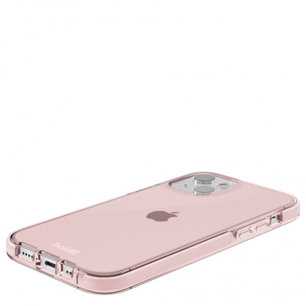 Holdit iPhone 13 -kuori Seethru Blush Pink