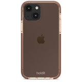 Holdit iPhone 13 Seethru Dark Brown -kuori