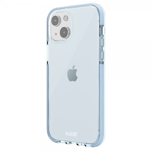 holdit iPhone 13 -kuori Seethru Mineral Blue