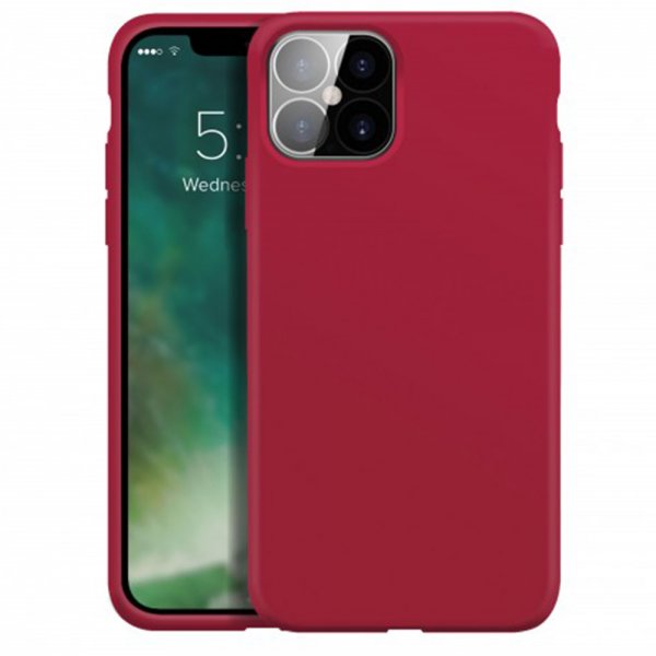 Xqisit iPhone 13 Silicone Case, punainen