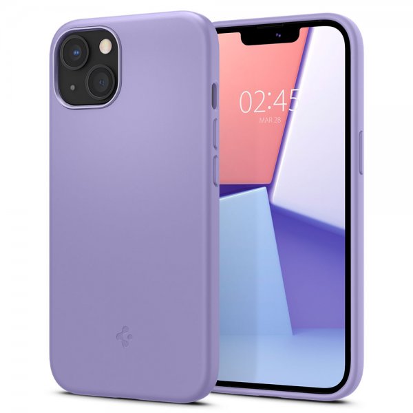 Spigen iPhone 13 -kuori Silicone Fit Iris Purple