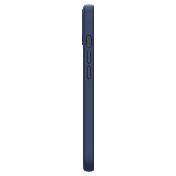 Spigen iPhone 13 -kuori, Silicone Fit, Navy Blue