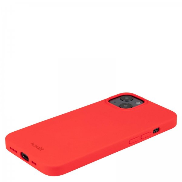 holdit iPhone 13 -silikonisuojakuori, Chili Red