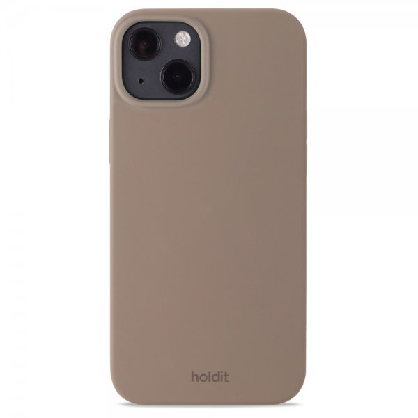 holdit iPhone 13 Kuori Silikoni Mocha Brown
