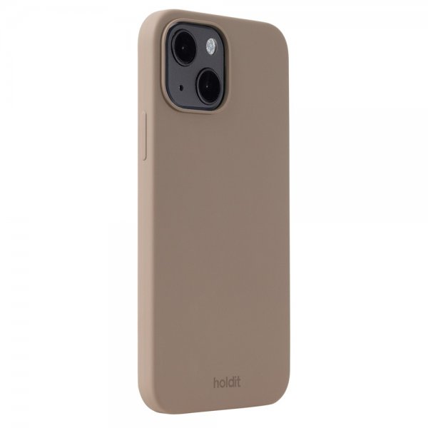 holdit iPhone 13 Kuori Silikoni Mocha Brown
