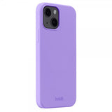 holdit iPhone 13 -silikonisuojakuori, violetti