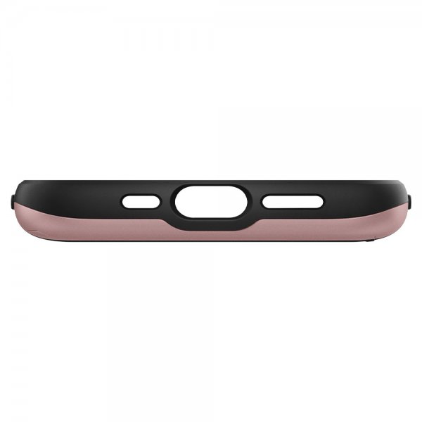 Spigen iPhone 13 -kuori, Slim Armor CS, ruusukulta