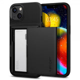 Spigen iPhone 13 -kuori Slim Armor CS, musta