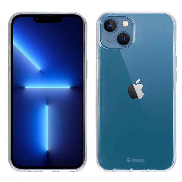 Krusell iPhone 13 Kuori SoftCover Läpinäkyvä