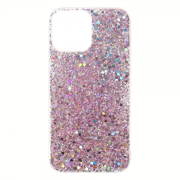 Nordic Covers iPhone 13 -kuori, Sparkle Series, Blossom Pink