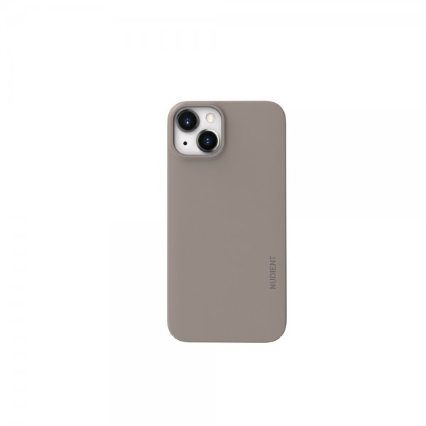 Nudient iPhone 13 -kuori Thin Case V3 MagSafe Clay Beige