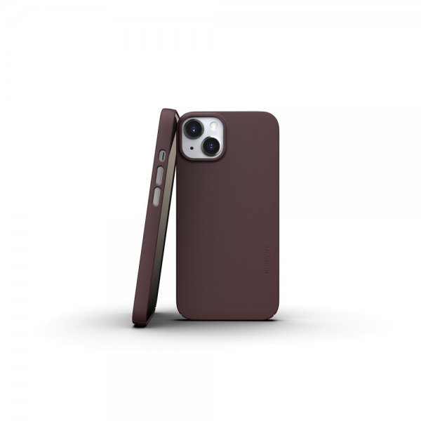 Nudient iPhone 13 -kuori Thin Case V3 MagSafe Sangria Red