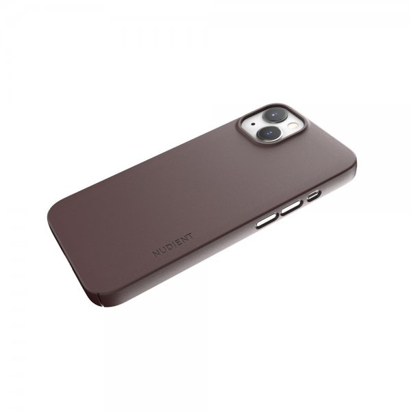 Nudient iPhone 13 -kuori Thin Case V3 MagSafe Sangria Red