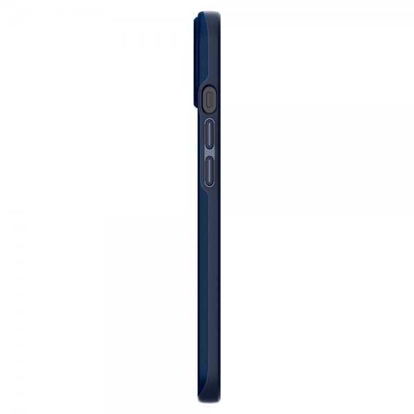 Spigen iPhone 13 Thin Fit -suojakuori, laivastonsininen