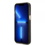 Guess iPhone 13 Kuori Translucent MagSafe Musta