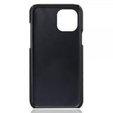 iPhone 13 -kuori kahdella korttipaikalla, musta