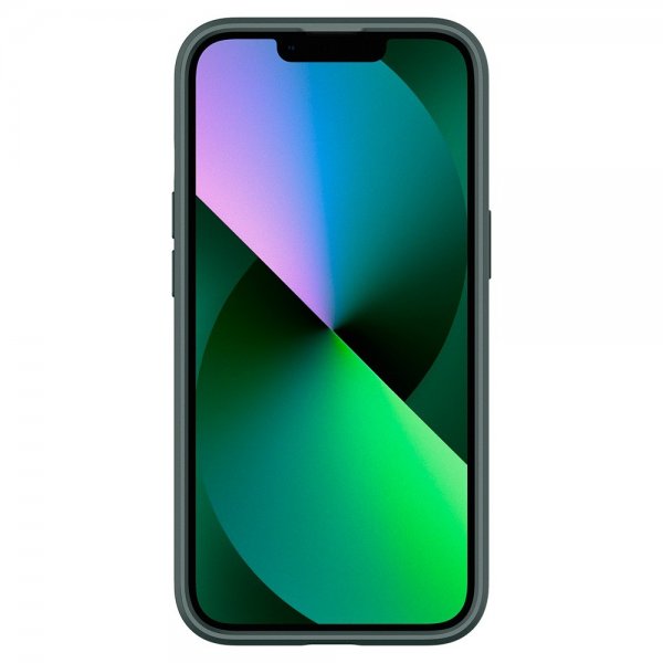 Spigen iPhone 13 -kuori Ultra Hybrid Midnight Green
