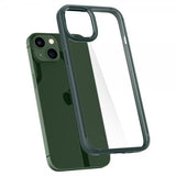 Spigen iPhone 13 -kuori Ultra Hybrid Midnight Green