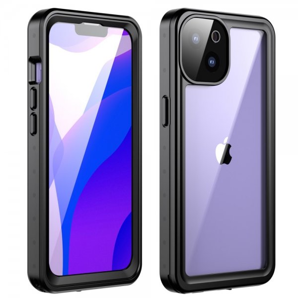 Redpepper iPhone 13 -kuori Vedenpitävä IP68 Musta