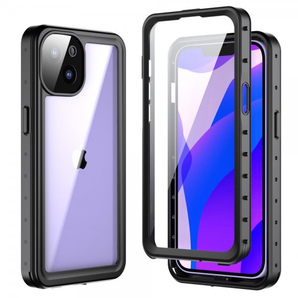 Redpepper iPhone 13 -kuori Vedenpitävä IP68 Musta