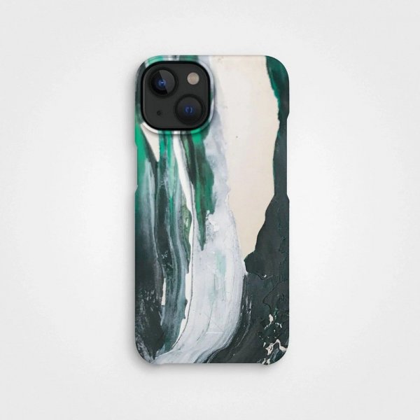 agood company iPhone 13 Kuori Kasvipohjainen Green Paint