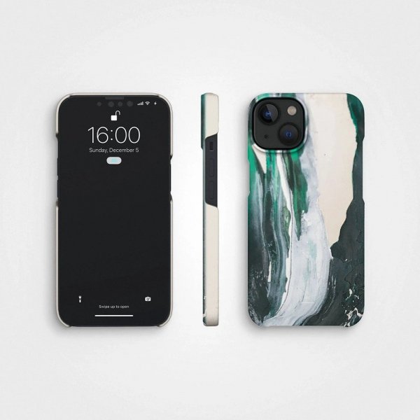 agood company iPhone 13 Kuori Kasvipohjainen Green Paint