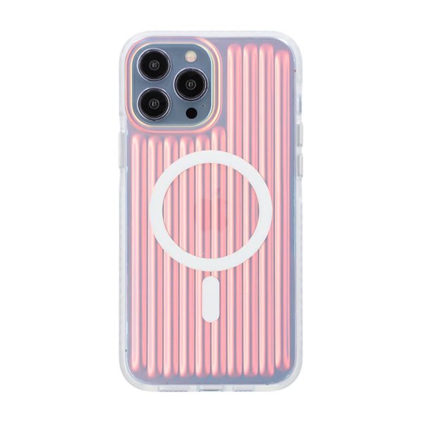 iPhone 13 Pro Max/iPhone 12 Pro Max Kuori TPU MagSafe Punainen