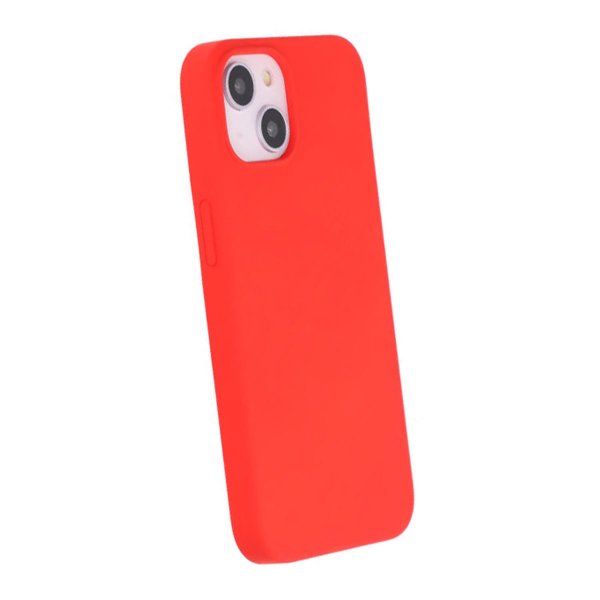 Rvelon iPhone 13/iPhone 14 Silikonikuori Punainen