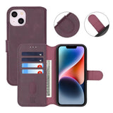 Rvelon iPhone 13/iPhone 14 -magneettikotelo, irrotettava kuori, violetti