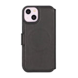 Rvelon iPhone 13/iPhone 14 Kotelo 4 korttipaikkaa MagSafe Musta