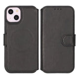 Rvelon iPhone 13/iPhone 14 Kotelo 4 korttipaikkaa MagSafe Musta