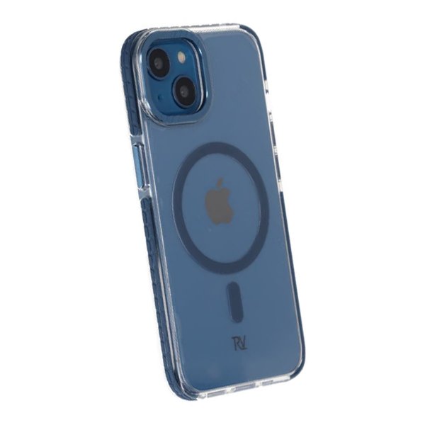 Rvelon iPhone 13/iPhone 14 kuoret TPU MagSafe sininen
